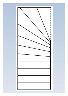 plan escalier balanc�