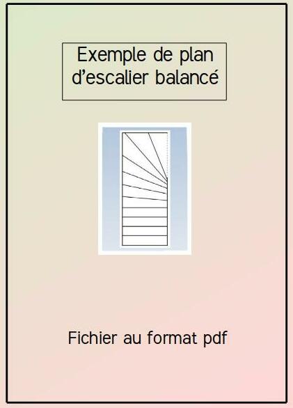 Exemple plan escalier  balanc�